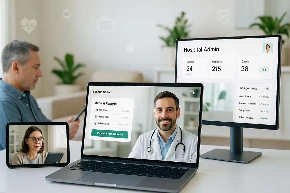 HealthCare LMS app project by Kyptronix