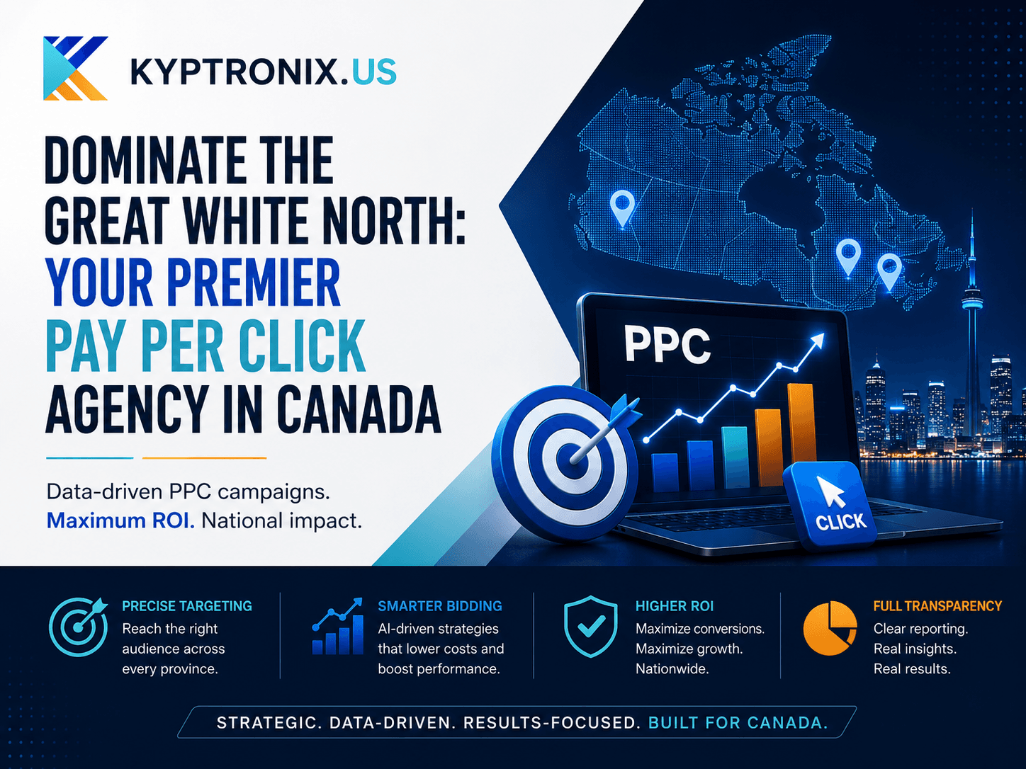 Dominate the Great White North: Why You Need an Elite Pay Per Click Agency in Canada