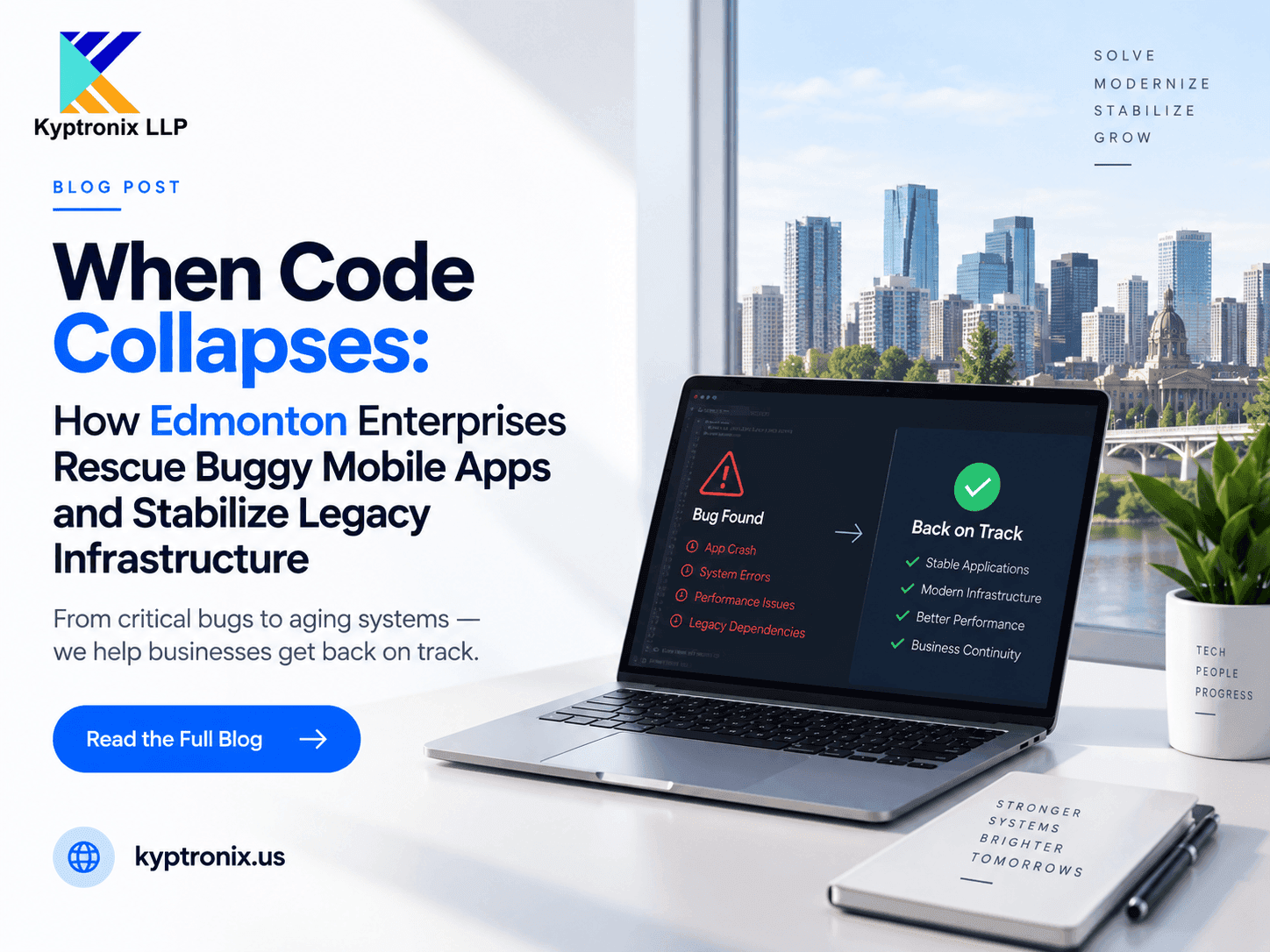 When Code Collapses: How Edmonton Enterprises Rescue Buggy Mobile Apps and Stabilize Legacy Infrastructure