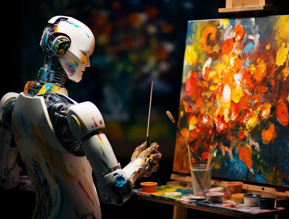 How is machine learning used in graphic design?